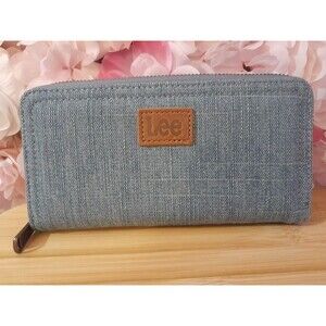 Lee Large Jean Wallet Minimalist Wallet Rfid Lining
